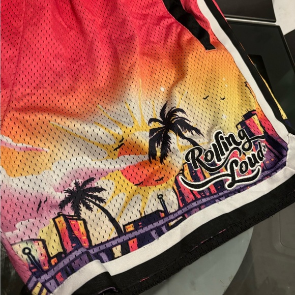 ROLLING LOUD AUTHENTIC ON COURT FLYER SHORTS - Picture 4 of 9